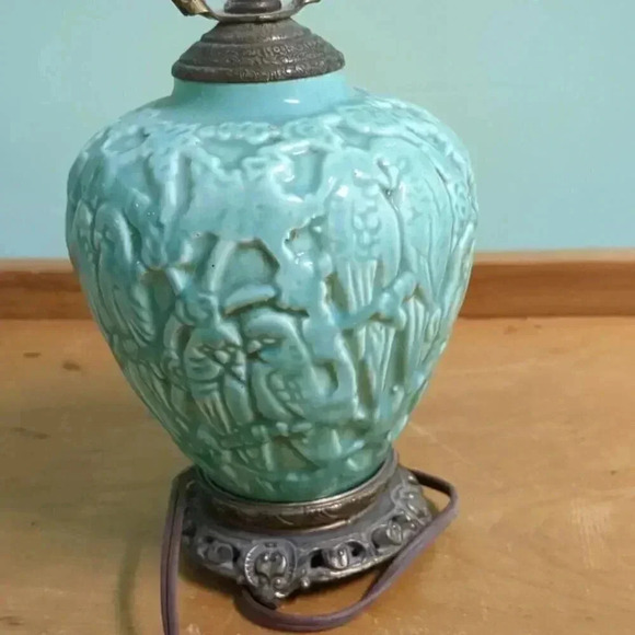 Stangl lovebirds pottery lamp - Picture 6 of 7